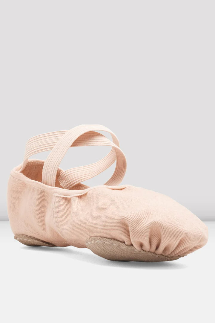 Laad het plaatje in de Viewer, S0220L Infinity Stretch Canvas Balletschoenen Roze/PNK
