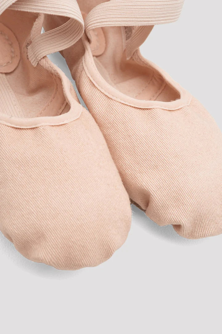Laad het plaatje in de Viewer, S0220L Infinity Stretch Canvas Balletschoenen Roze/PNK