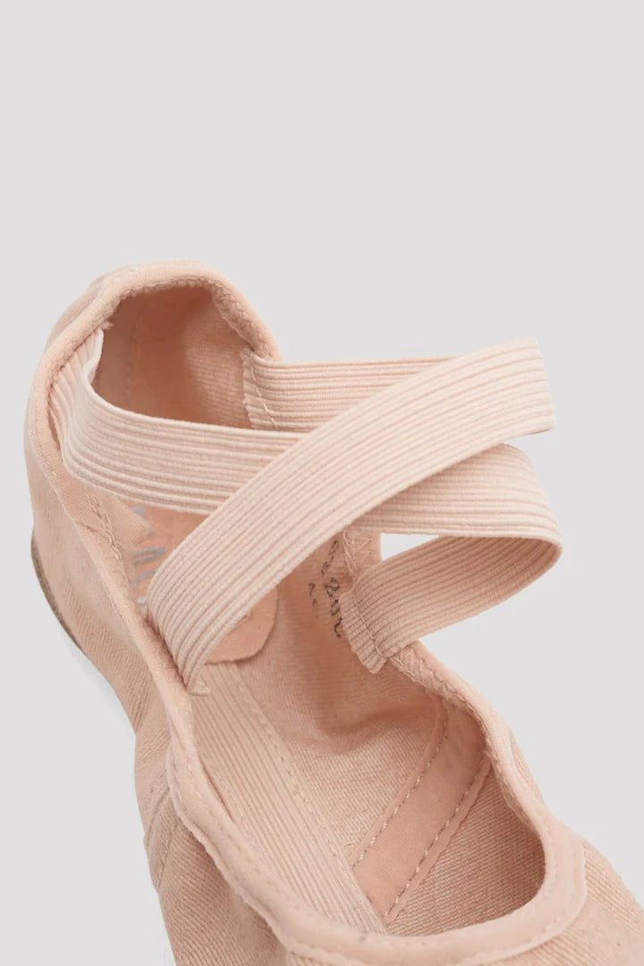 Laad het plaatje in de Viewer, S0220L Infinity Stretch Canvas Balletschoenen Roze/PNK