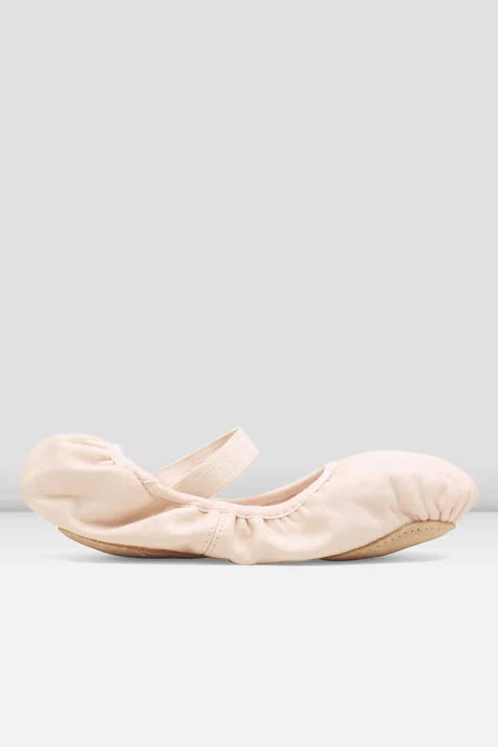 Laad het plaatje in de Viewer, S0277L Pump Canvas Gespleten Zool Balletschoen Pink (Pink)