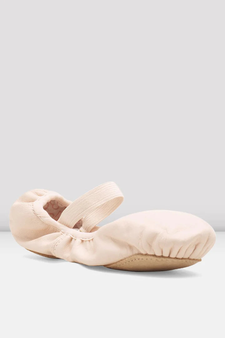 Laad het plaatje in de Viewer, S0277L Pump Canvas Gespleten Zool Balletschoen Pink (Pink)