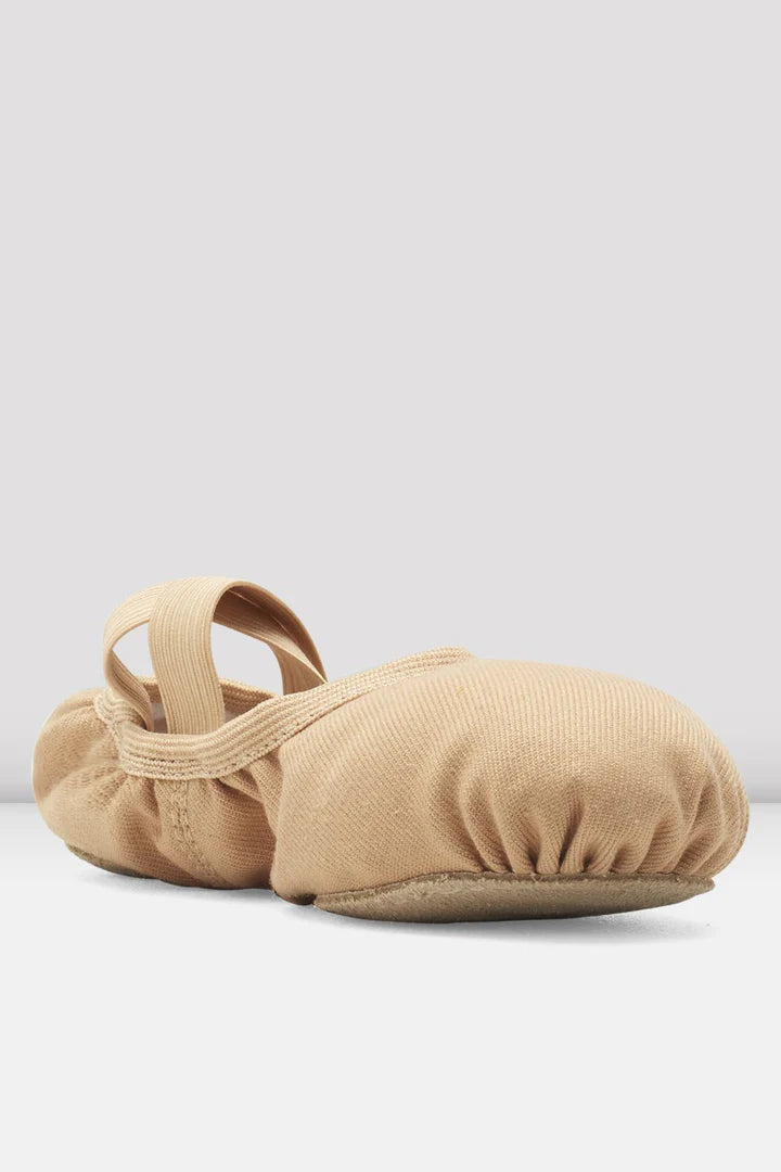 Laad het plaatje in de Viewer, S0284M Performa Stretch Canvas Balletschoen Beige (Sand)