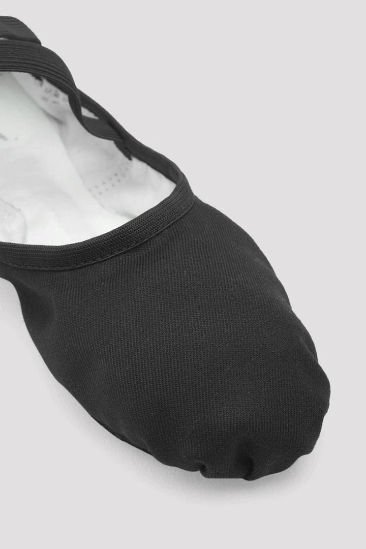 Laad het plaatje in de Viewer, S0284M Performa Heren Stretch Canvas Balletschoen Zwart (Black)