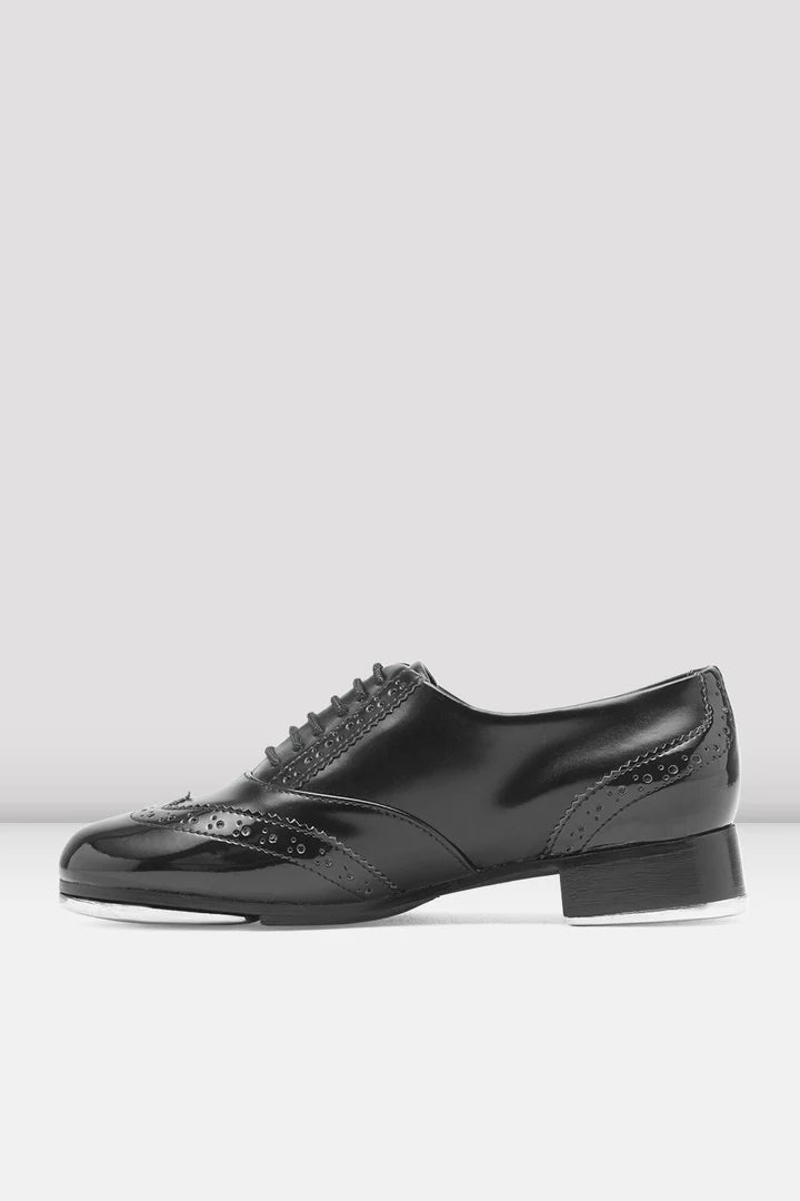 Laad het plaatje in de Viewer, S0341L Charleston Tapschoenen Zwart Kunstleer