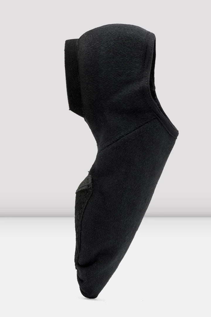 Laad het plaatje in de Viewer, S0473L Phantom Jazzschoenen Splitzool Zwart Stretch Canvas