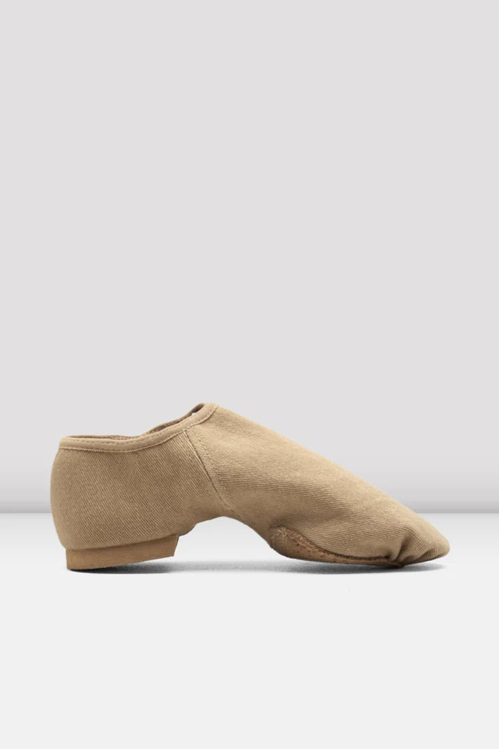 Laad het plaatje in de Viewer, S0473L Phantom Jazzschoenen Splitzool Beige Stretch Canvas