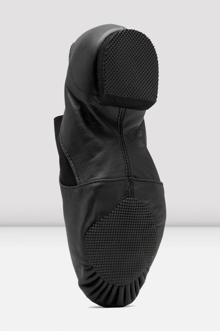 Laad het plaatje in de Viewer, S0499M Elasta Bootie - Men&#39;s Zwart Leer
