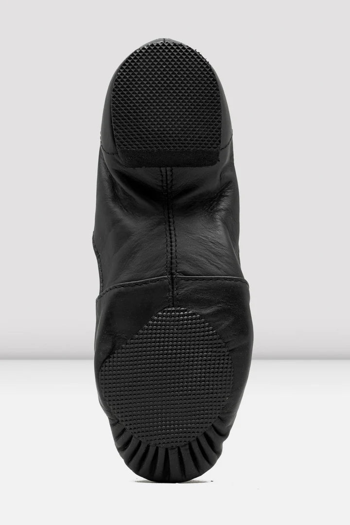 Laad het plaatje in de Viewer, S0499M Elasta Bootie - Men's Zwart Leer