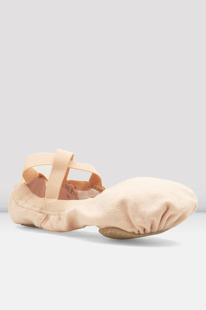Laad het plaatje in de Viewer, S0621L Pro Elastic Canvas Balletschoenen Splitzool Roze (Pink)