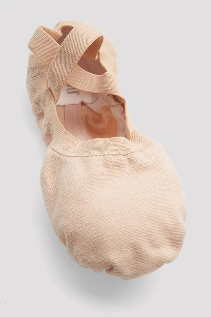Laad het plaatje in de Viewer, S0621L Pro Elastic Canvas Balletschoenen Splitzool Roze (Pink)