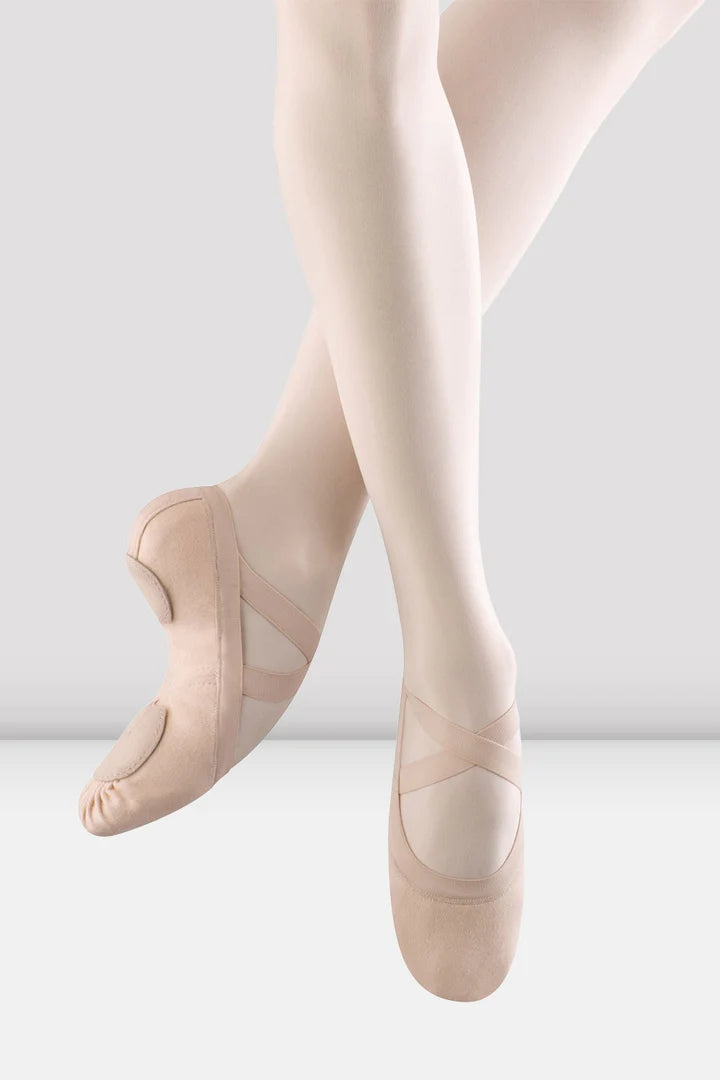 Laad het plaatje in de Viewer, S0625L Synchrony Stretch Canvas Balletschoenen Roze (Pink)