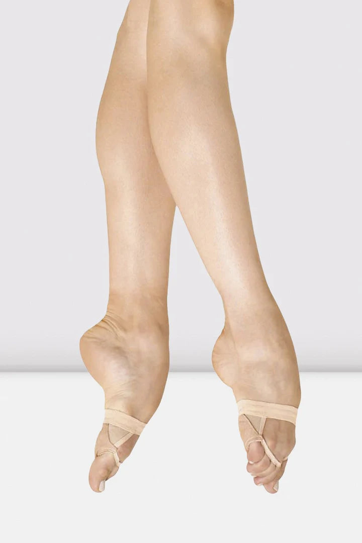 Laad het plaatje in de Viewer, S0675L Foot Thong III Dansvoetjes Beige (BSE) Suède