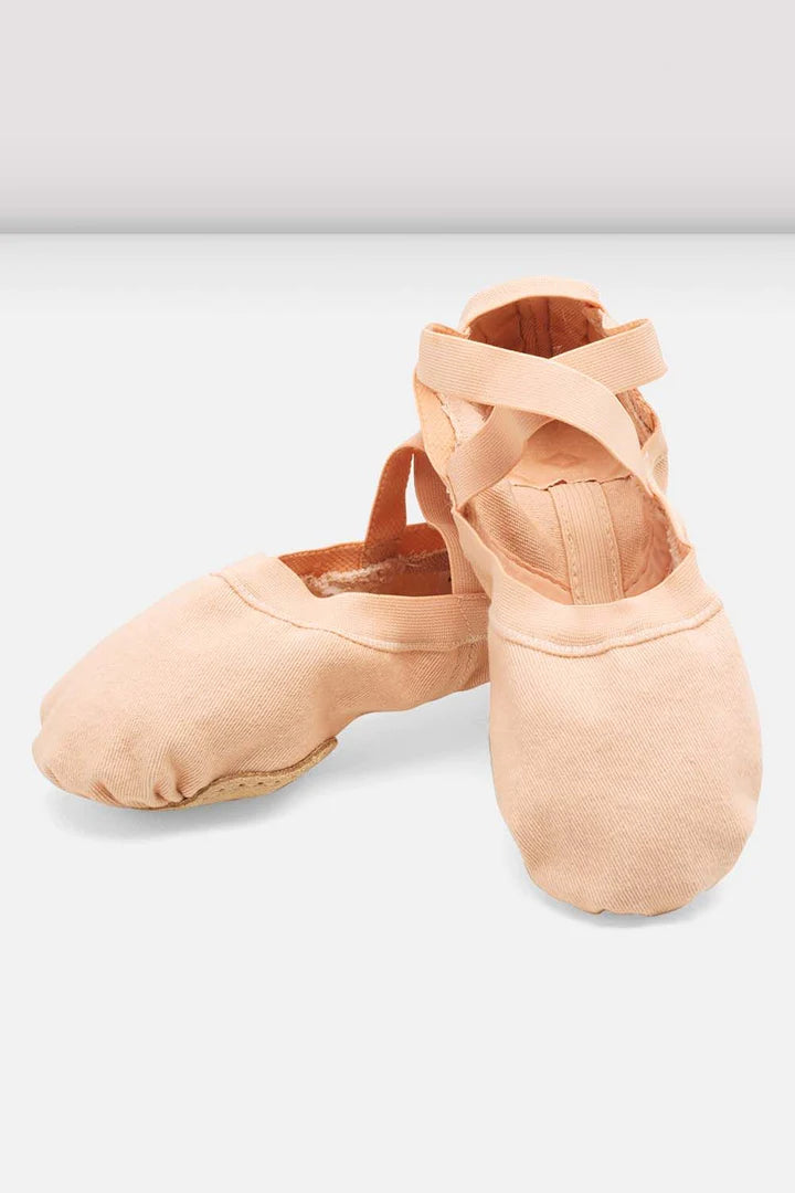 Laad het plaatje in de Viewer, S0625L Synchrony Stretch Canvas Balletschoenen Roze (Pink)