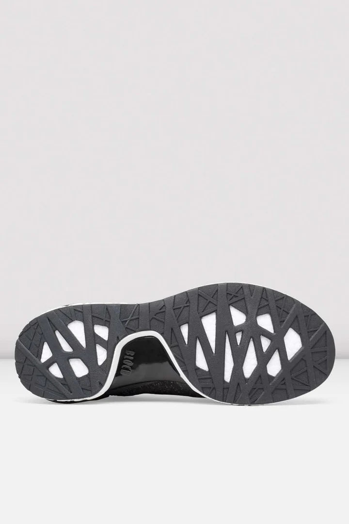Laad het plaatje in de Viewer, S0929L Alcyone Lage Sneakers Zwart/Grijs Knit