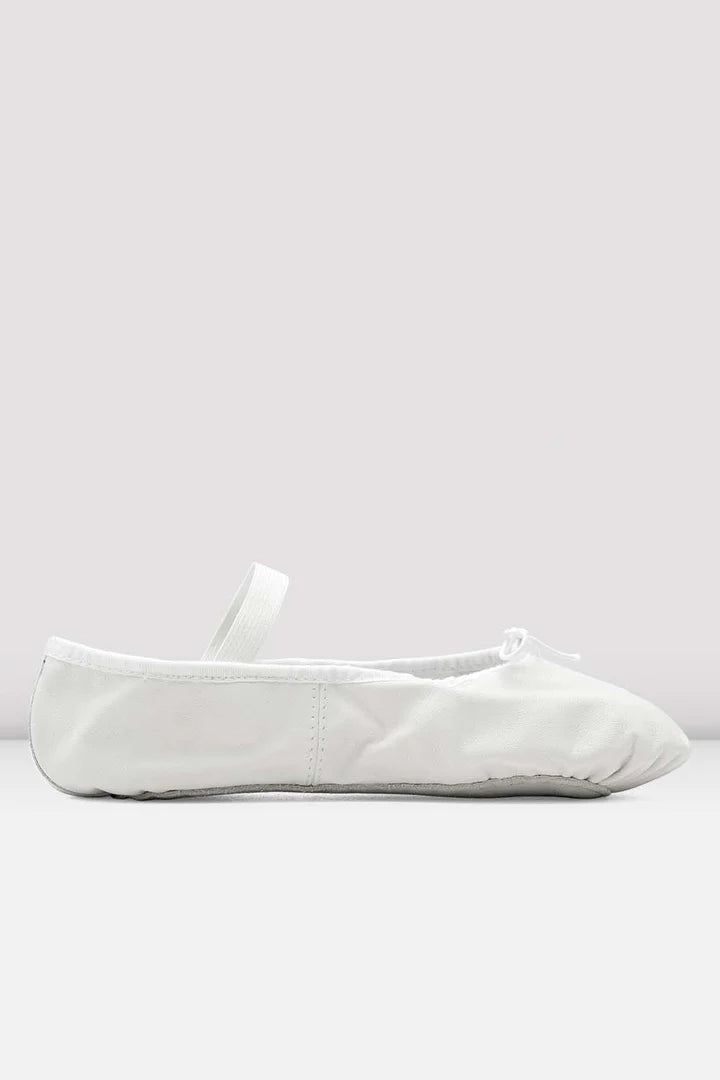 Laad het plaatje in de Viewer, S0205L Dansoft Balletschoenen Doorlopende zool Wit/WHT