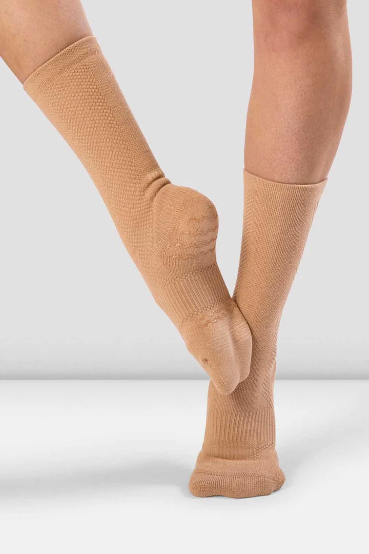 Laad het plaatje in de Viewer, A1000 BLOCHSOX™ Danssokken Beige (SND)