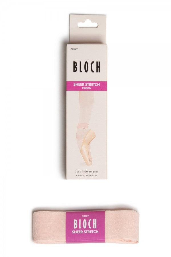 Laad het plaatje in de Viewer, A0529 Sheer Stretch Ribbon Roze (PNK)