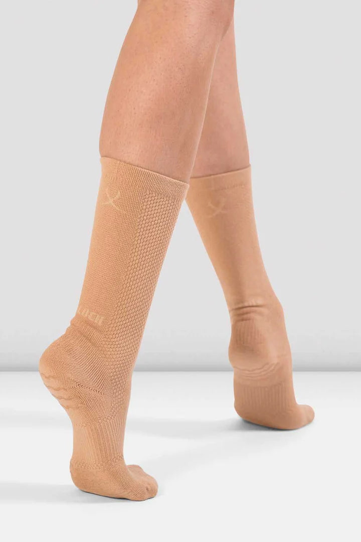 Laad het plaatje in de Viewer, A1000 BLOCHSOX™ Danssokken Beige (SND)