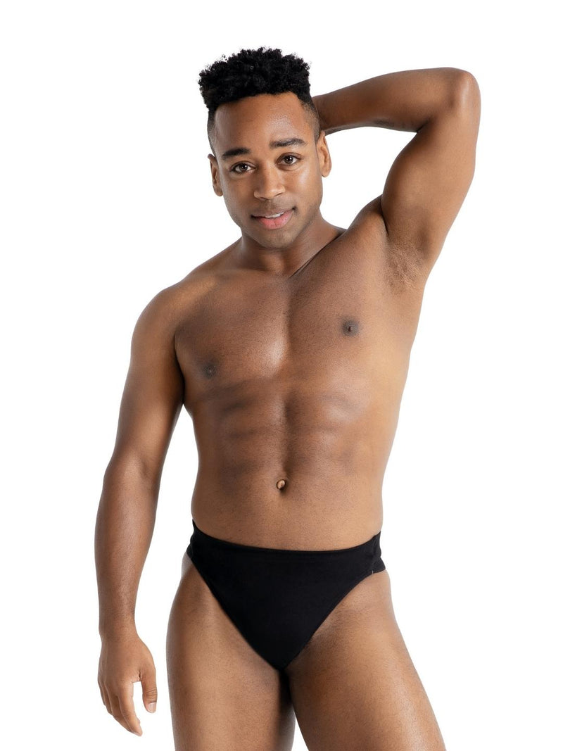 Laad het plaatje in de Viewer, N26 Self Lined Thong Dancebelt Zwart