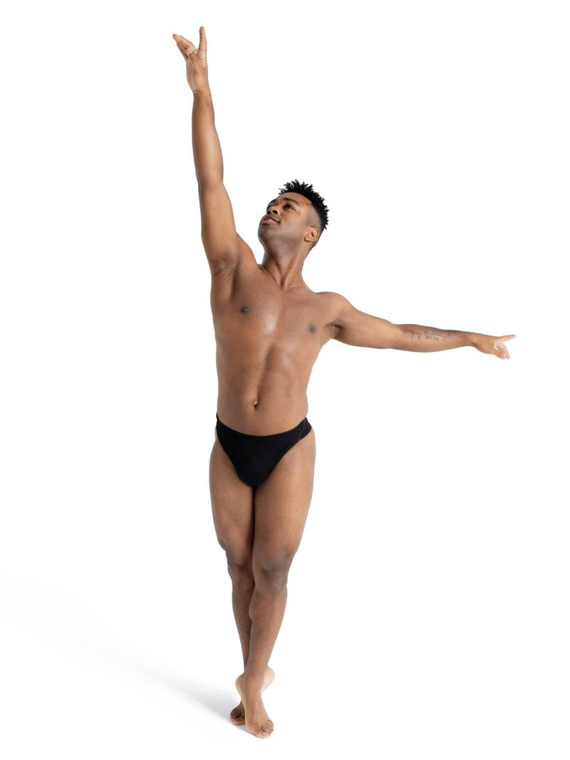 Laad het plaatje in de Viewer, N26 Self Lined Thong Dancebelt Zwart