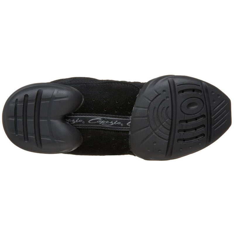 Laad het plaatje in de Viewer, DS24 Rock It Lage Danssneakers Zwart Synthetisch Nubuck/ Imitatie Suède / Mesh