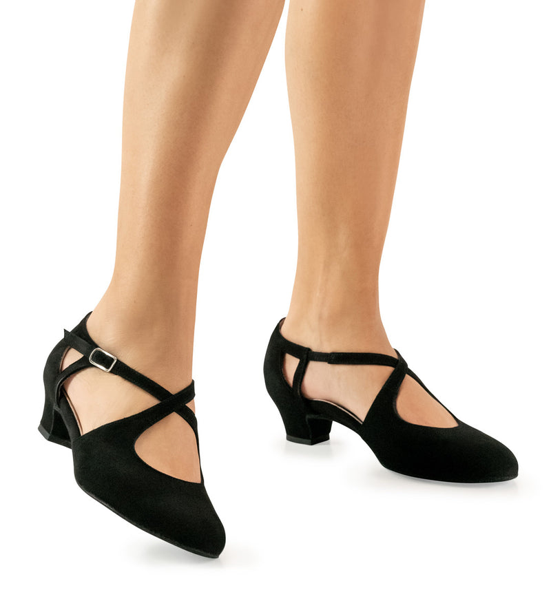 Laad het plaatje in de Viewer, Gala Comfort Zwart Suède 3.4 cm
