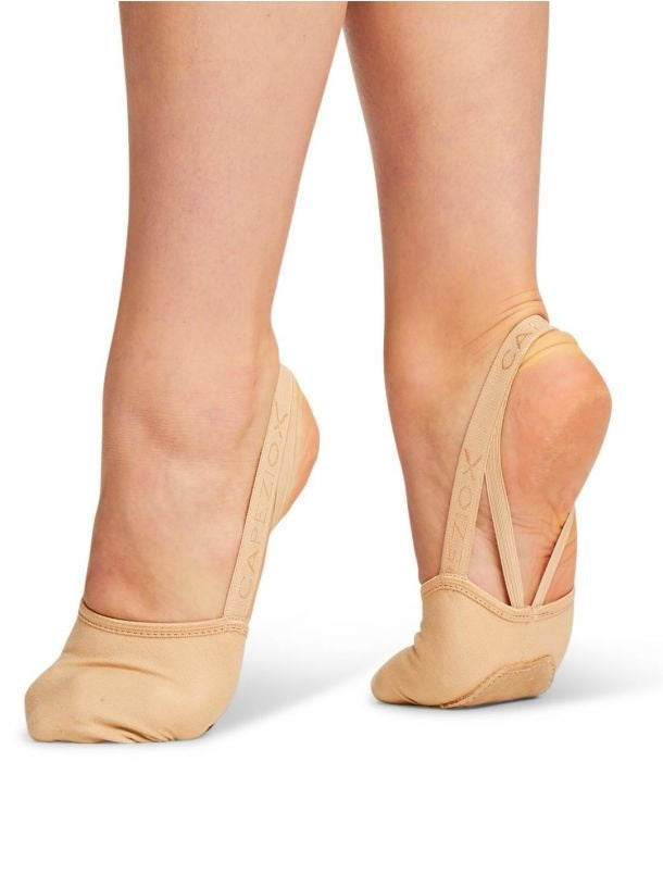Laad het plaatje in de Viewer, H064W Hanami Pirouette Voetjes Canvas Beige (Nude)