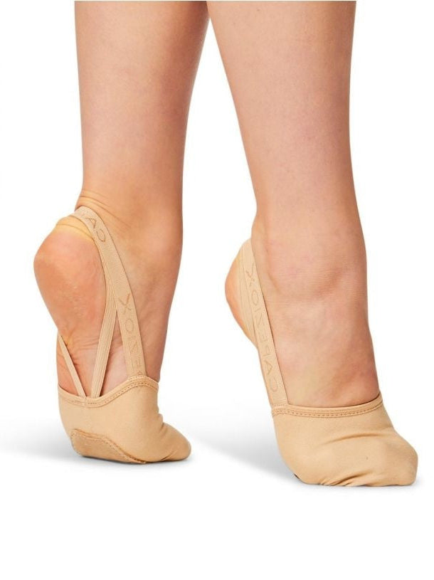 Laad het plaatje in de Viewer, H064W Hanami Pirouette Voetjes Canvas Beige (Nude)