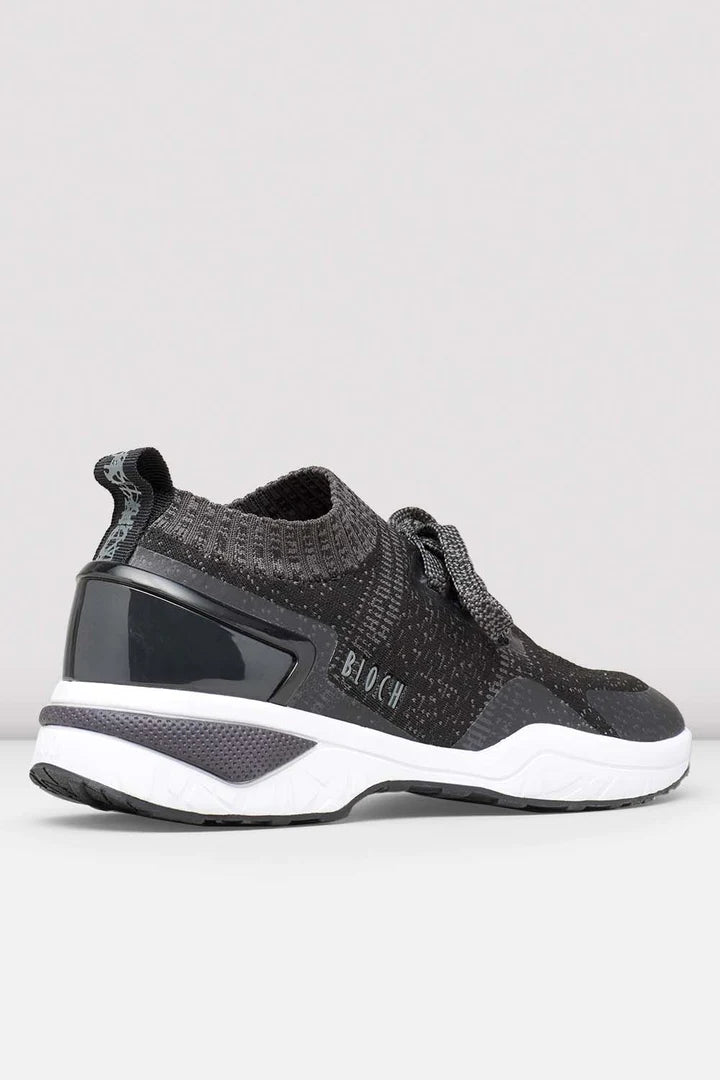 Laad het plaatje in de Viewer, S0929L Alcyone Lage Sneakers Zwart/Grijs Knit
