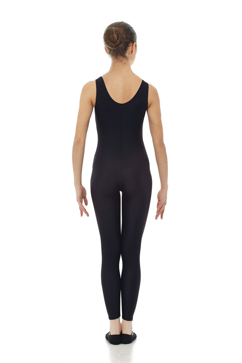 Laad het plaatje in de Viewer, 4030 Hemdmodel Catsuit aan 1 stuk Zwart