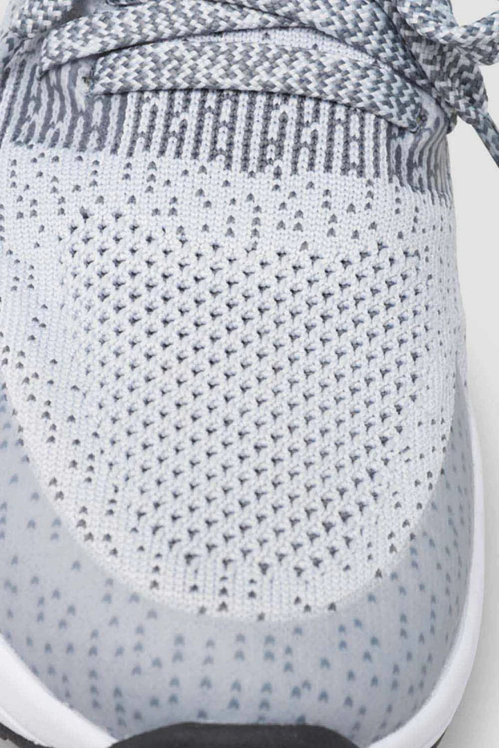 Laad het plaatje in de Viewer, S0929L Alcyone Lage Sneakers Grijs/Wit/Zilver Knit