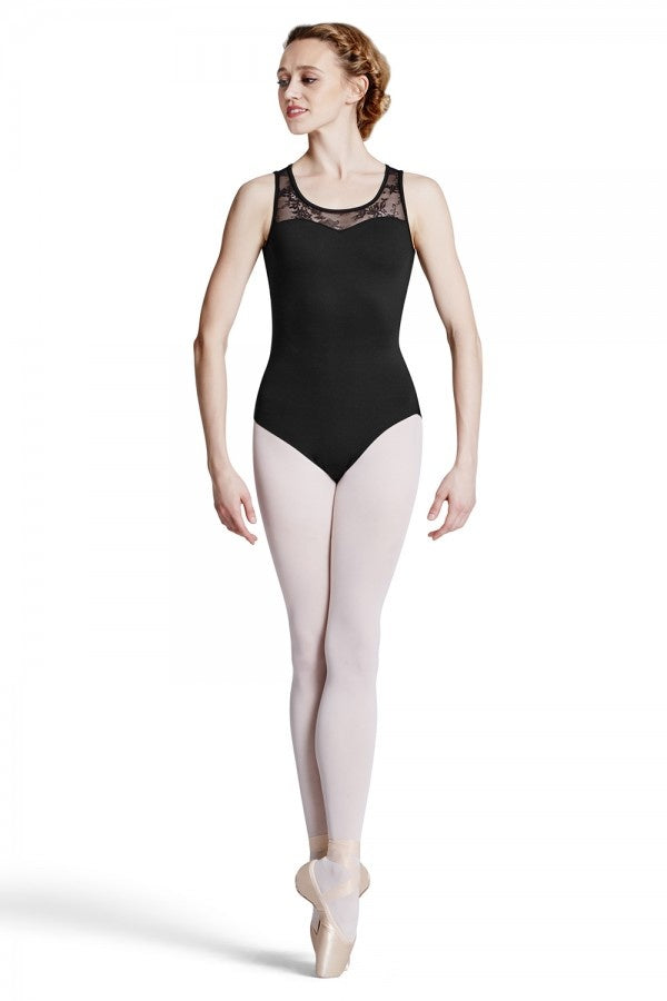 Laad het plaatje in de Viewer, L8845 Fresia Balletpak Hemdmodel Kant Zwart
