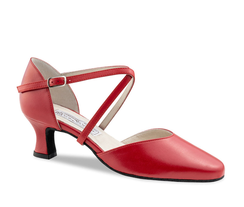 Laad het plaatje in de Viewer, Patty Rood Leer 5.5 cm