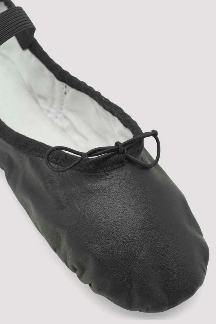 Laad het plaatje in de Viewer, S0205L Dansoft Balletschoenen Doorlopende zool Zwart/BLK