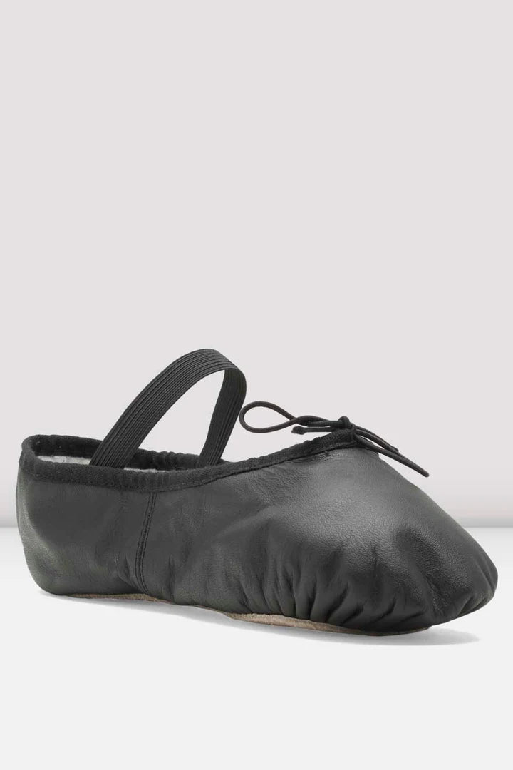 Laad het plaatje in de Viewer, S0205L Dansoft Balletschoenen Doorlopende zool Zwart/BLK