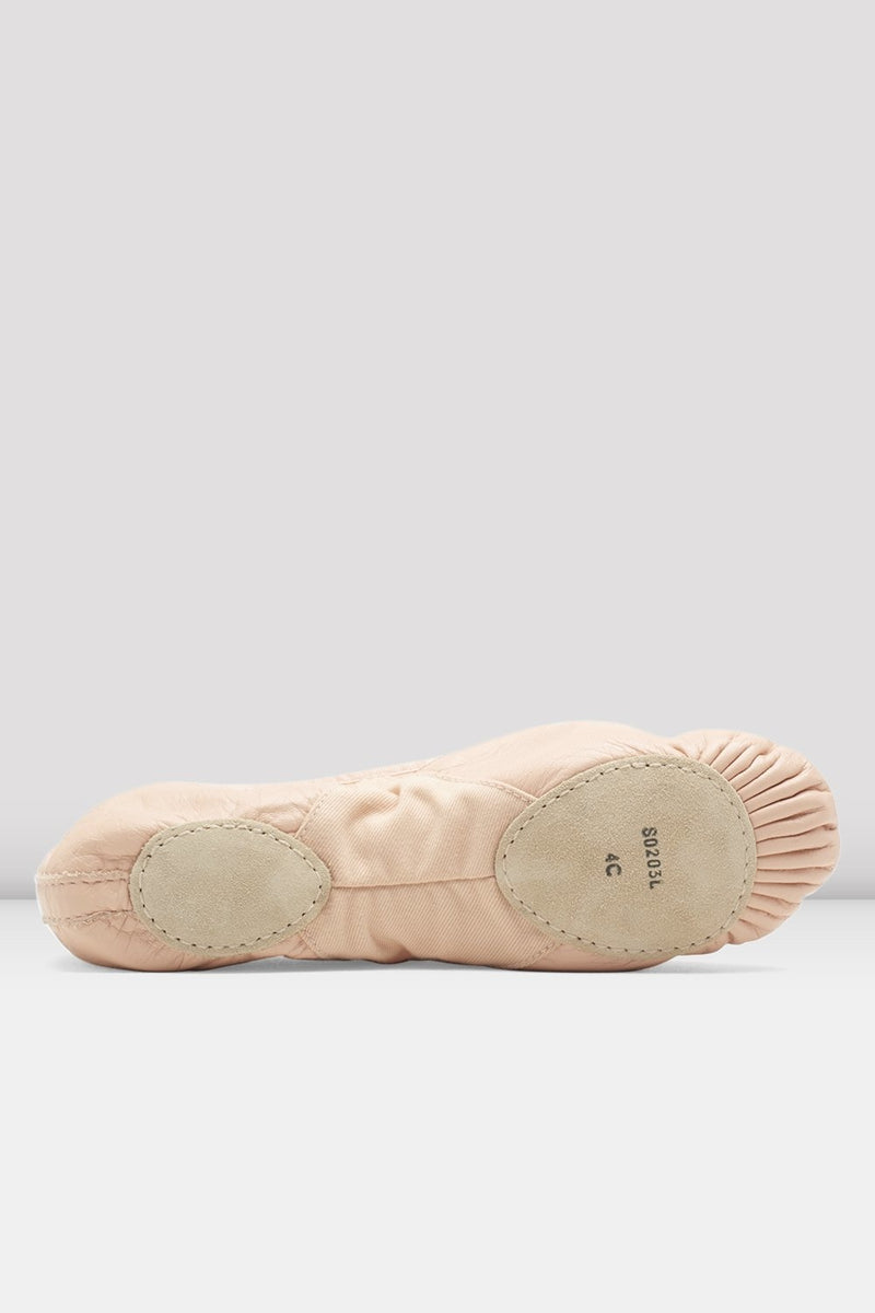 Laad het plaatje in de Viewer, S0203L Prolite II Hybrid Leren Balletschoenen Splitzool Roze