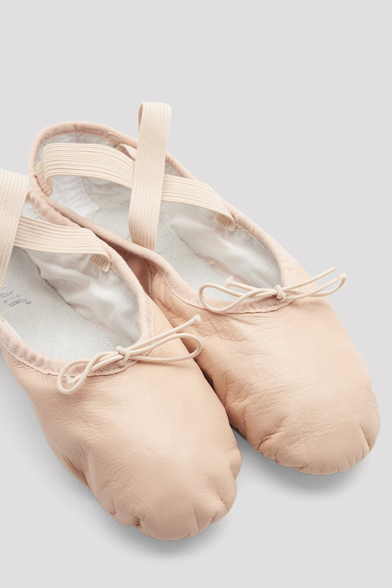 Laad het plaatje in de Viewer, S0203L Prolite II Hybrid Leren Balletschoenen Splitzool Roze
