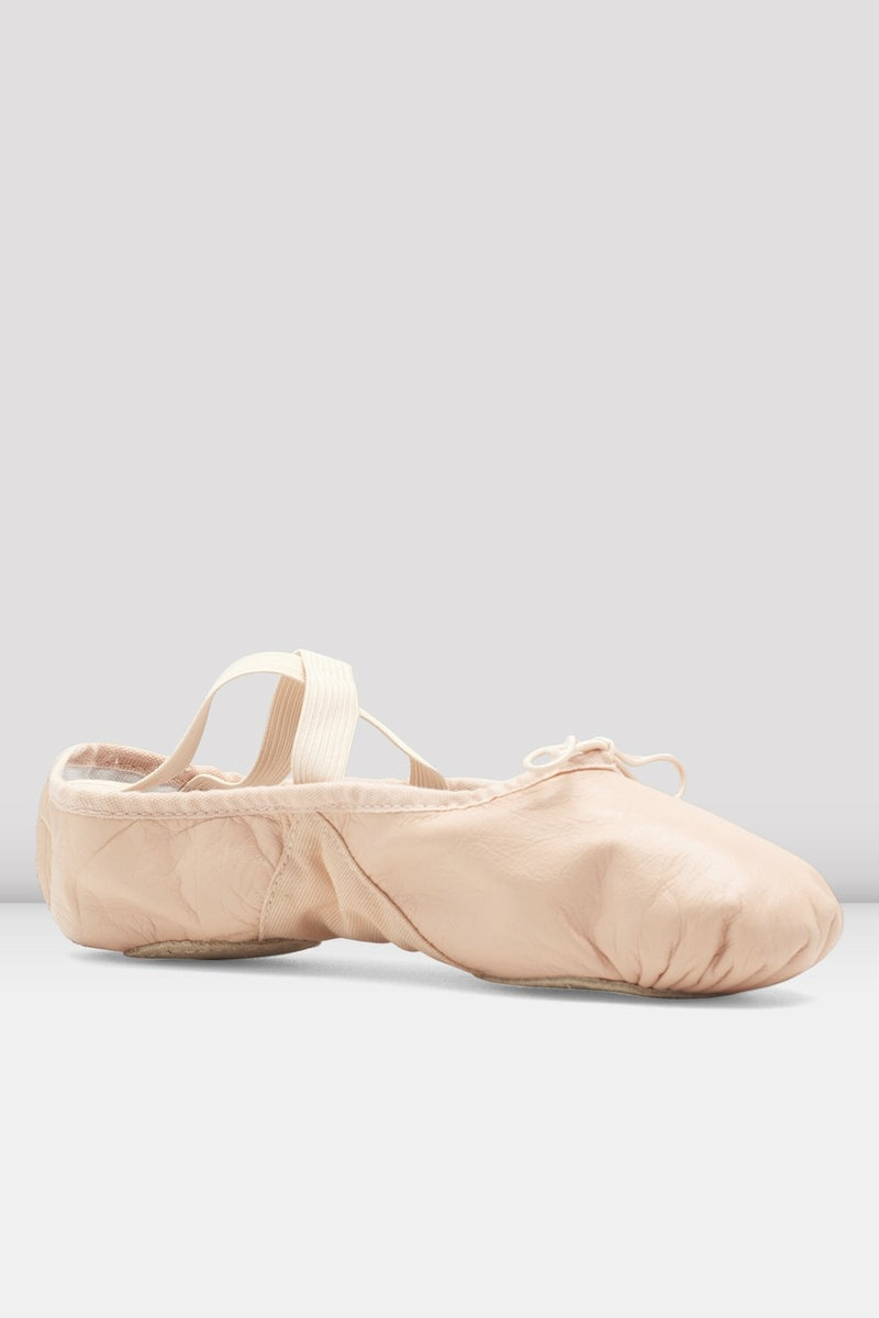 Laad het plaatje in de Viewer, S0203L Prolite II Hybrid Leren Balletschoenen Splitzool Roze