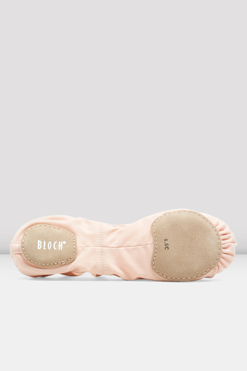 Laad het plaatje in de Viewer, S0284L Performa Stretch Canvas Balletschoen Licht Roze (Theatrical Pink)