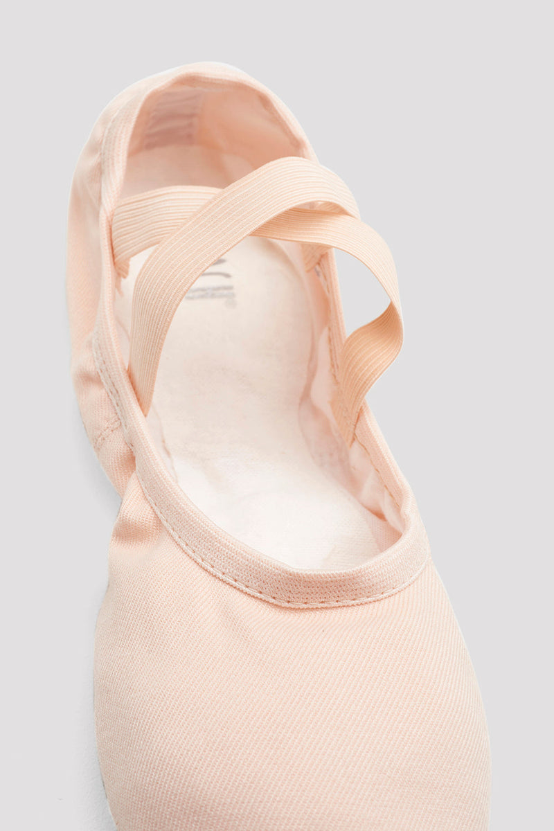 Laad het plaatje in de Viewer, S0284L Performa Stretch Canvas Balletschoen Licht Roze (Theatrical Pink)