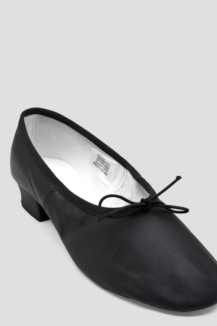 Laad het plaatje in de Viewer, S0427L Paris Docenten Dansschoenen Zwart Leer 2.5 cm