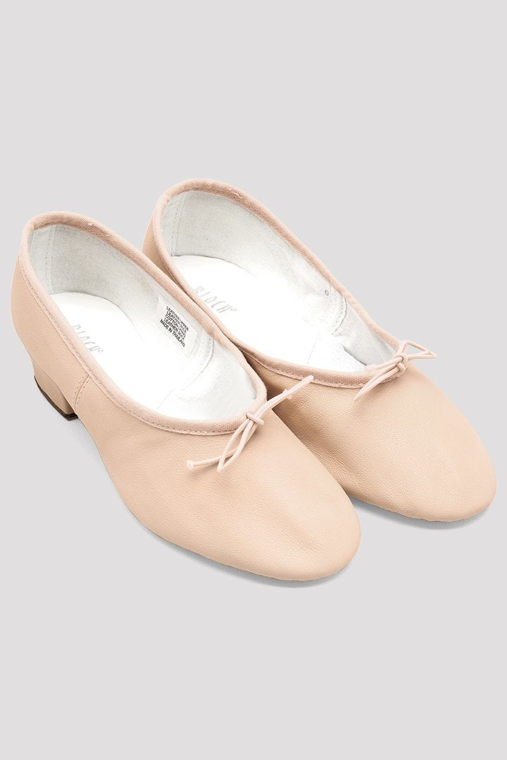 Laad het plaatje in de Viewer, S0427L Paris Docenten Dansschoenen Roze Leer 2.5 cm