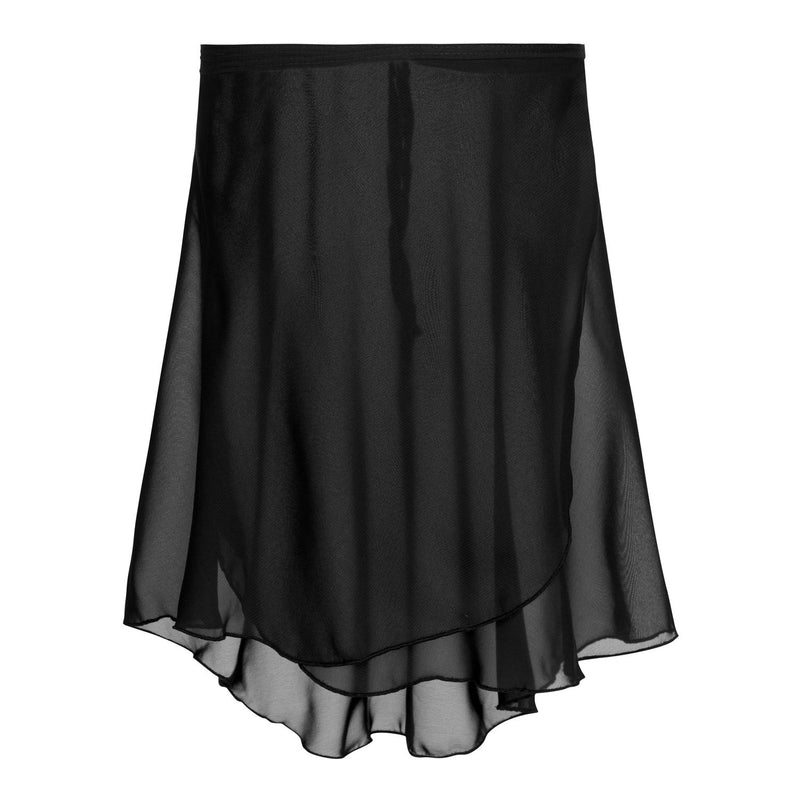 Laad het plaatje in de Viewer, SL66 Ballet Wikkelrokje Voile Zwart