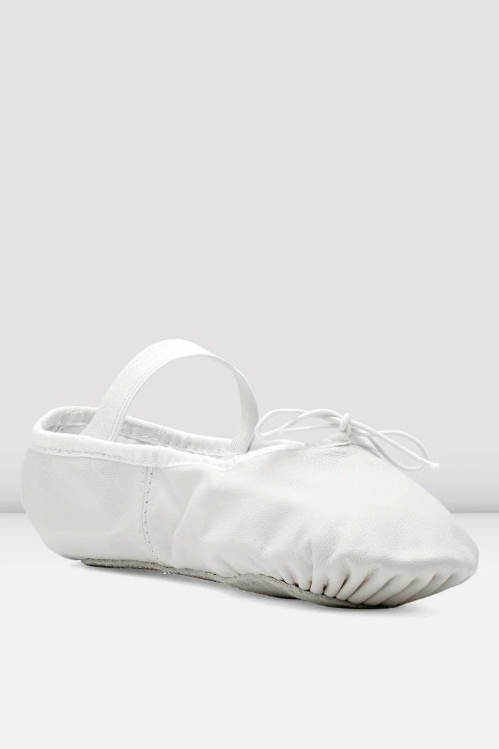 Laad het plaatje in de Viewer, S0205L Dansoft Balletschoenen Doorlopende zool Wit/WHT