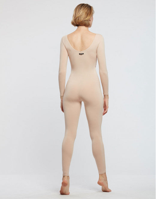 Laad het plaatje in de Viewer, Verite Catsuit Viscose Beige