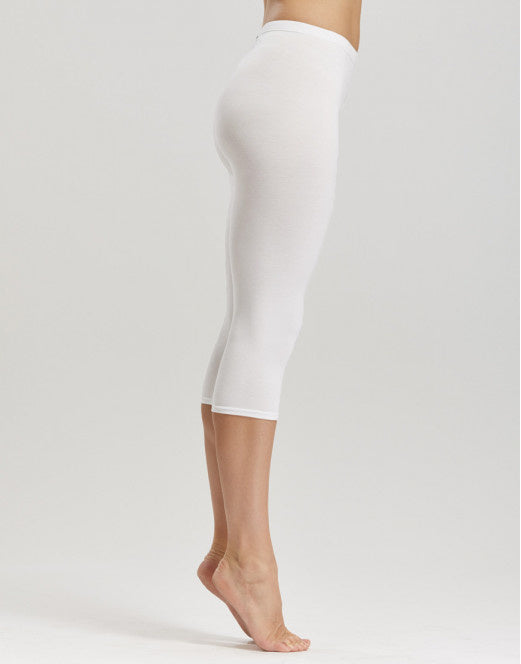 Laad het plaatje in de Viewer, Voyance Capri Kuit Legging Viscose Wit