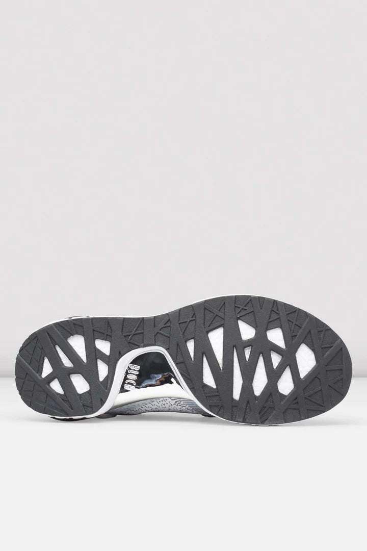 Laad het plaatje in de Viewer, S0929L Alcyone Lage Sneakers Grijs/Wit/Zilver Knit