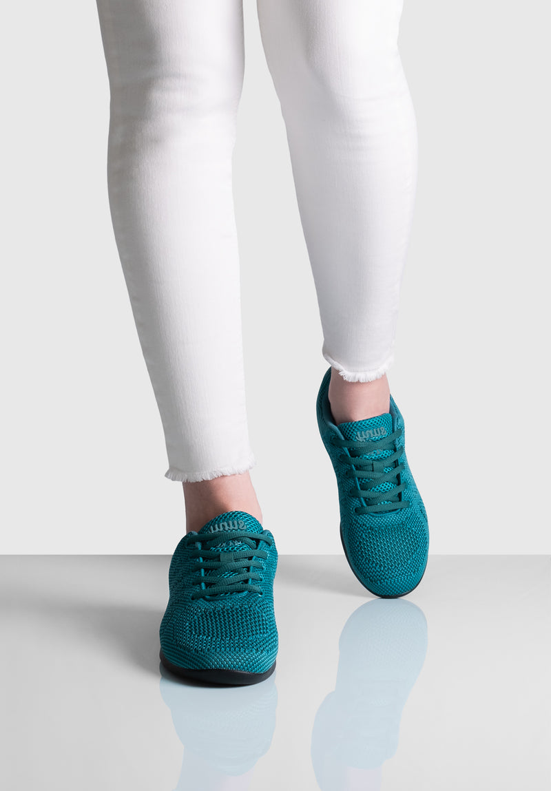 Laad het plaatje in de Viewer, Suny 175 Pureflex Dames Petrol Blauw Knit
