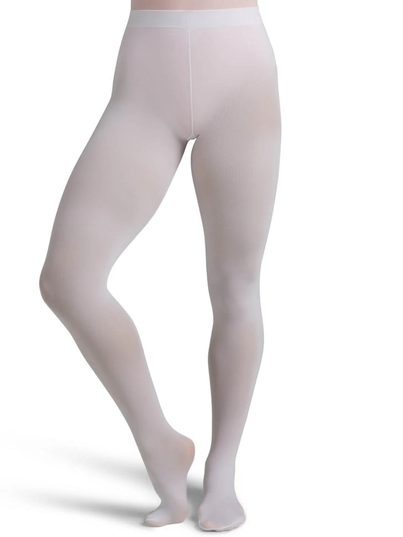 Laad het plaatje in de Viewer, 1915 Ultra Soft Balletpanty met Voet Wit
