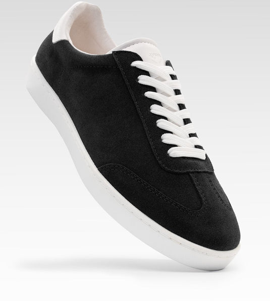 Suny 7415 Sneaker Heren Suede/Leer Zwart